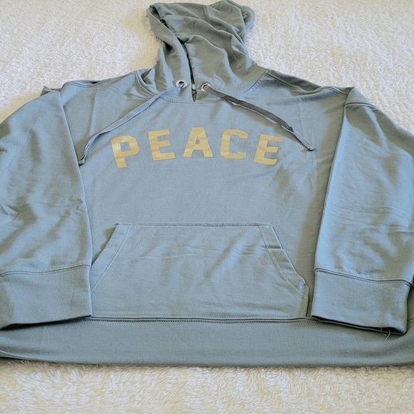 Workshop Republic Clothing "PEACE"☮ Hoodie - NWT - Picture 13 of 15